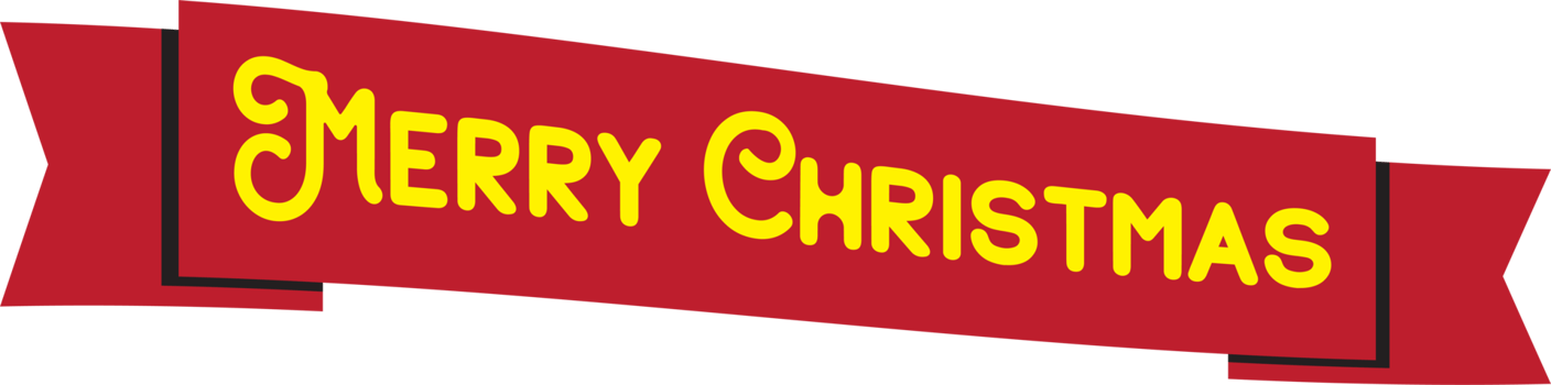 The merry christmas tag for holiday concept png