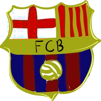 Barcelona, vector or color illustration.