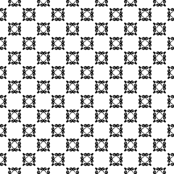 Black seamless abstract pattern. Overlay for background and backdrop. Ornamental design. PNG graphic illustration with transparent background.