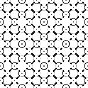 Black seamless abstract pattern. Overlay for background and backdrop. Ornamental design. PNG graphic illustration with transparent background.