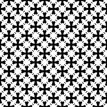 Black seamless abstract pattern. Overlay for background and backdrop. Ornamental design. PNG graphic illustration with transparent background.
