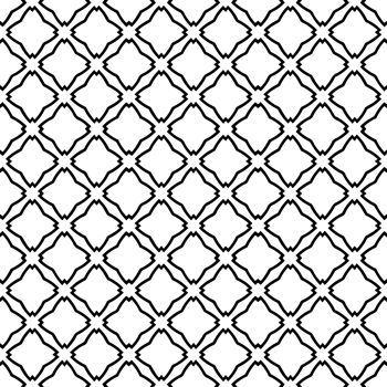 Black seamless abstract pattern. Overlay for background and backdrop. Ornamental design. PNG graphic illustration with transparent background.