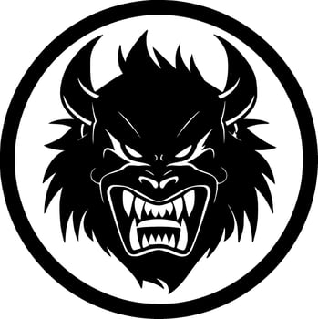 Beast - High Quality Vector Logo - Vector illustration ideal for T-shirt graphic