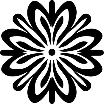 Flower - High Quality Vector Logo - Vector illustration ideal for T-shirt graphic