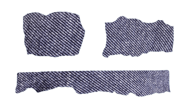 set of banner with rough texture png