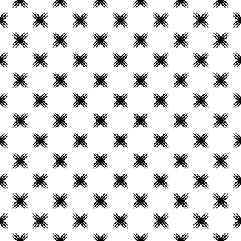 Black seamless abstract pattern. Overlay for background and backdrop. Ornamental design. PNG graphic illustration with transparent background.