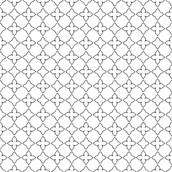 Black seamless abstract pattern. Overlay for background and backdrop. Ornamental design. PNG graphic illustration with transparent background.