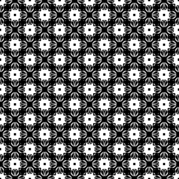 Black seamless abstract pattern. Overlay for background and backdrop. Ornamental design. PNG graphic illustration with transparent background.