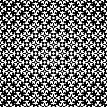 Black seamless abstract pattern. Overlay for background and backdrop. Ornamental design. PNG graphic illustration with transparent background.