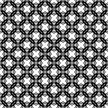 Black seamless abstract pattern. Overlay for background and backdrop. Ornamental design. PNG graphic illustration with transparent background.