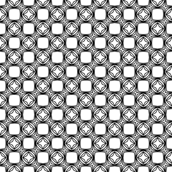 Black seamless abstract pattern. Overlay for background and backdrop. Ornamental design. PNG graphic illustration with transparent background.