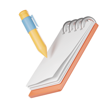 business contract. volumetric paper pen for important signatures. Cooperation agreement and conclusion of convention 3d icon on transparent background rendering. png
