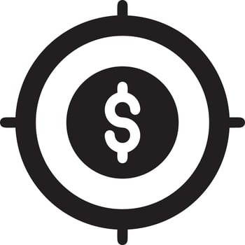Money exchange payment icon symbol vector image. Illustration of the dollar currency coin graphic design image