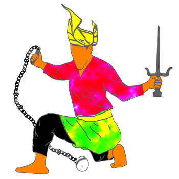 template icon Malay traditional Martial Art png