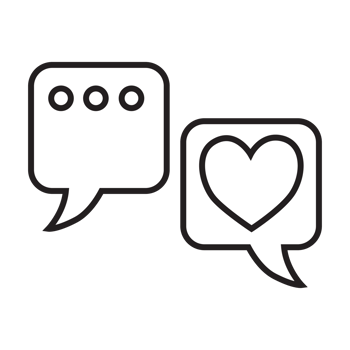 Bubble chat icon transparent background png