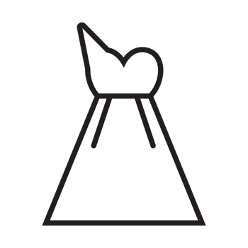 Gown icon transparent background png