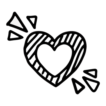 Love illustration icon transparent background png