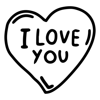 Love illustration icon transparent background png