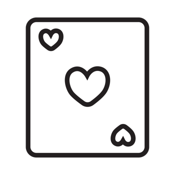 Love card icon transparent background png