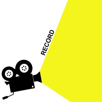 cinema illustration or icon vector