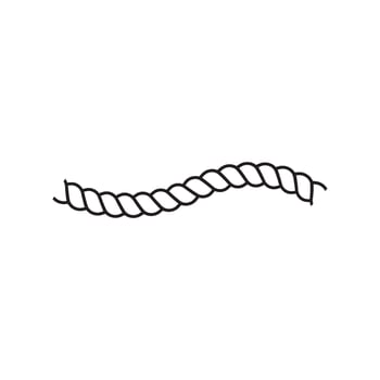 striped rope icon vector