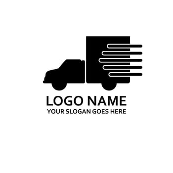 truck logo or icon vector
