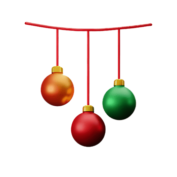 Christmas  Decorations AI Generative png