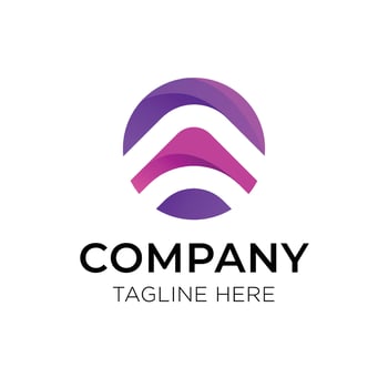 Modern Logo with Gradient Style for Company and Business vector