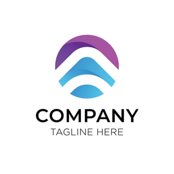 Modern Logo with Gradient Style for Company and Business vector