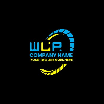 WLP letter logo vector design, WLP simple and modern logo. WLP luxurious alphabet design