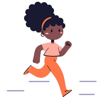 People exercise by running, jogging, exercising for health.women exercise jogging women exercise running vector