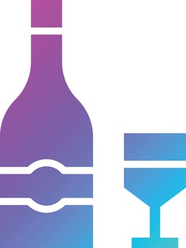 Wine Vector Icon Design Illustration