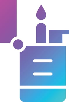 Lighter Vector Icon Design Illustration