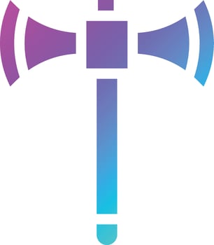 Axe Vector Icon Design Illustration
