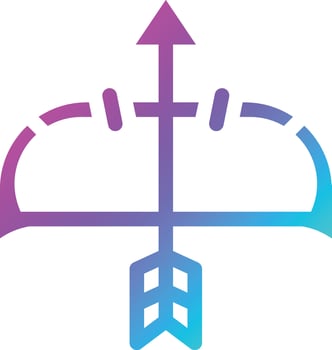 Bow Vector Icon Design Illustration