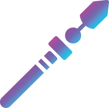 Lance Vector Icon Design Illustration