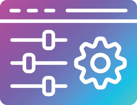 Configuration Vector Icon Design Illustration