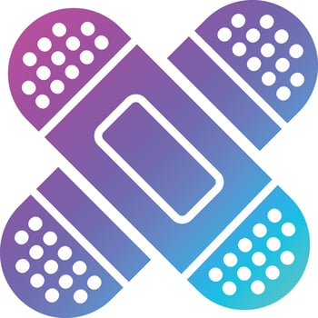Band Aid Vector Icon Design Illustration