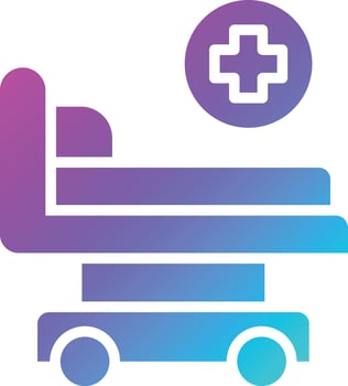 Bed Vector Icon Design Illustration