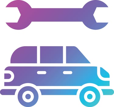 Car service Vector Icon Design Illustration