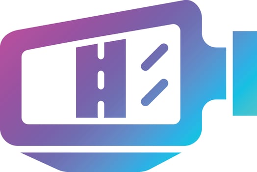 Side mirror Vector Icon Design Illustration