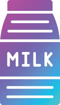 Milk Vector Icon Design Illustration