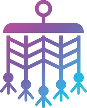 Macrame Vector Icon Design Illustration