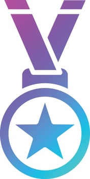 Medal Vector Icon Design Illustration