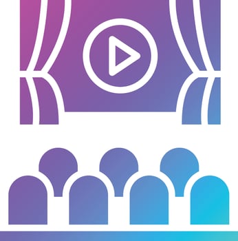 Cinema Vector Icon Design Illustration
