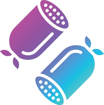 Salami Vector Icon Design Illustration