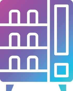 Vending Machine Vector Icon Design Illustration