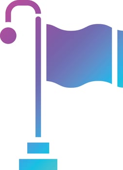 Flag Vector Icon Design Illustration