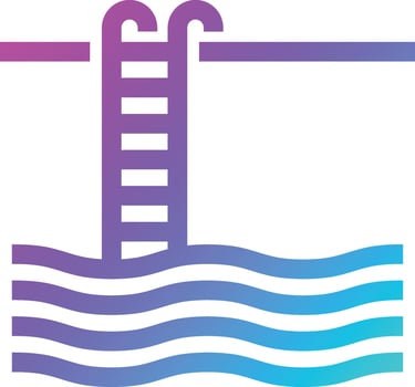 Pool Vector Icon Design Illustration
