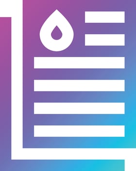 Oil Analysis Vector Icon Design Illustration